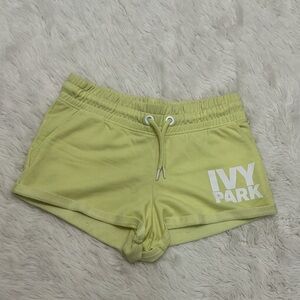Ivy Park Women's Yellow Shorts